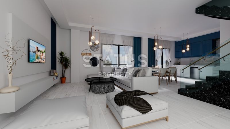 Новый проект в Махмутларе, 300 метров до моря. 55 – 135 м2 фото 25